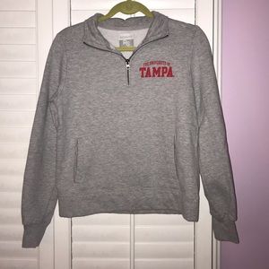University of Tampa Quarter Zip Sweatshirt